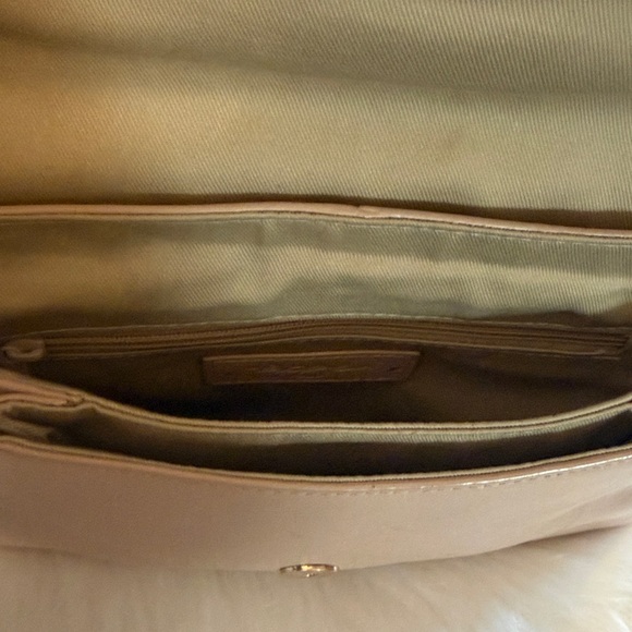 Halogen Tan Envelope Clutch - Picture 4 of 5